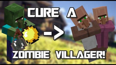 how to cure a zombie villager